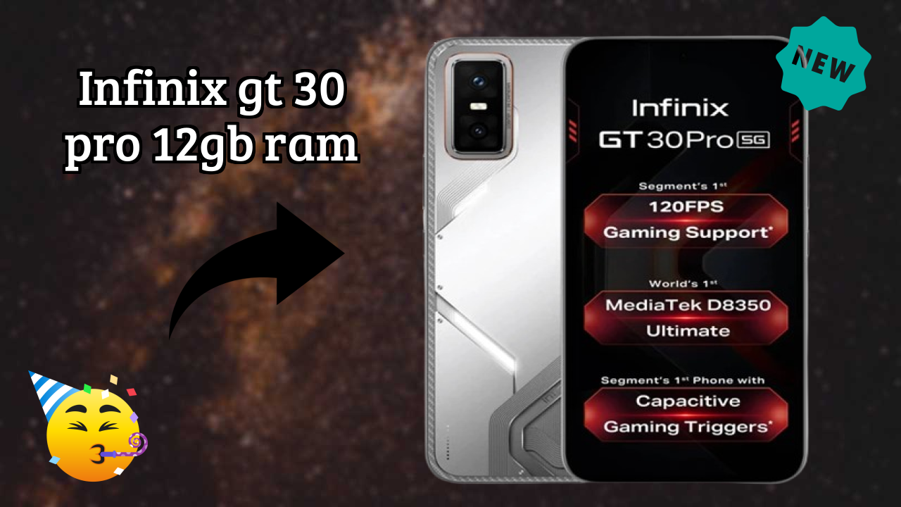Infinix GT 30 Pro 12GB RAM क़ीमत गिरावट: अब सिर्फ ₹26,490