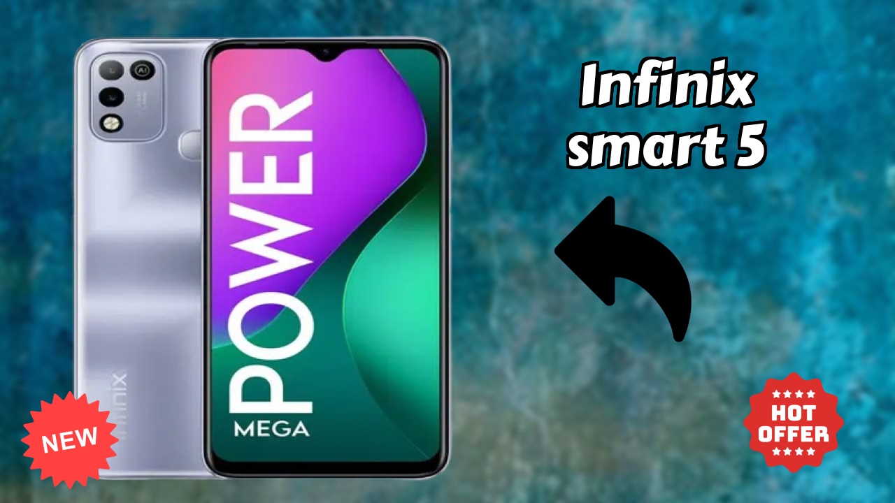 Infinix Smart 5 बैटरी लाइफ: 6000 MAh चार्जिंग स्पीड