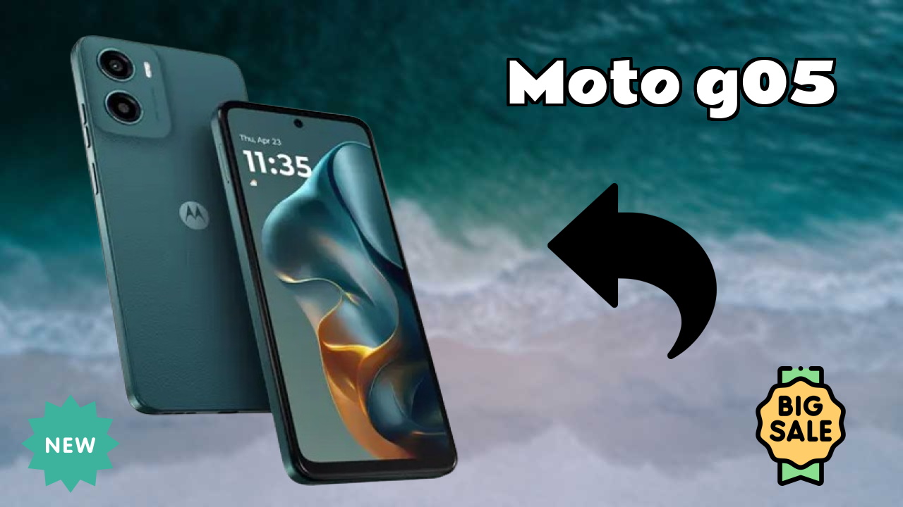 Moto G05 क़ीमत गिरावट: अब सिर्फ ₹7,648 उपलब्ध
