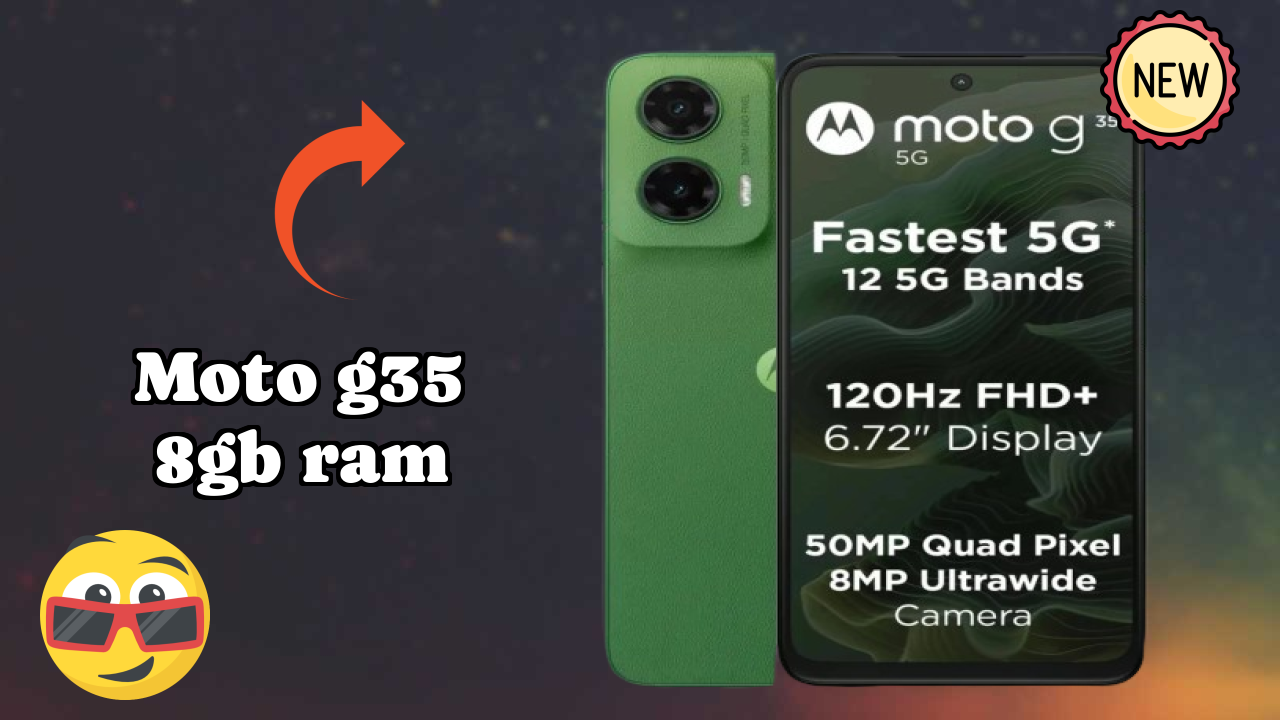 Moto G35 8GB RAM डिस्प्ले रिव्यु: LTPS LCD तकनीक
