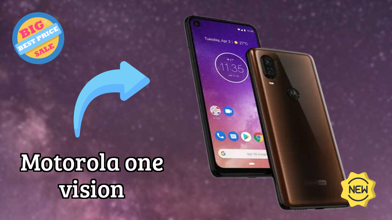 Motorola One Vision डिस्प्ले  डिस्कसन: 6.3 Inches (16 Cm) स्क्रीन