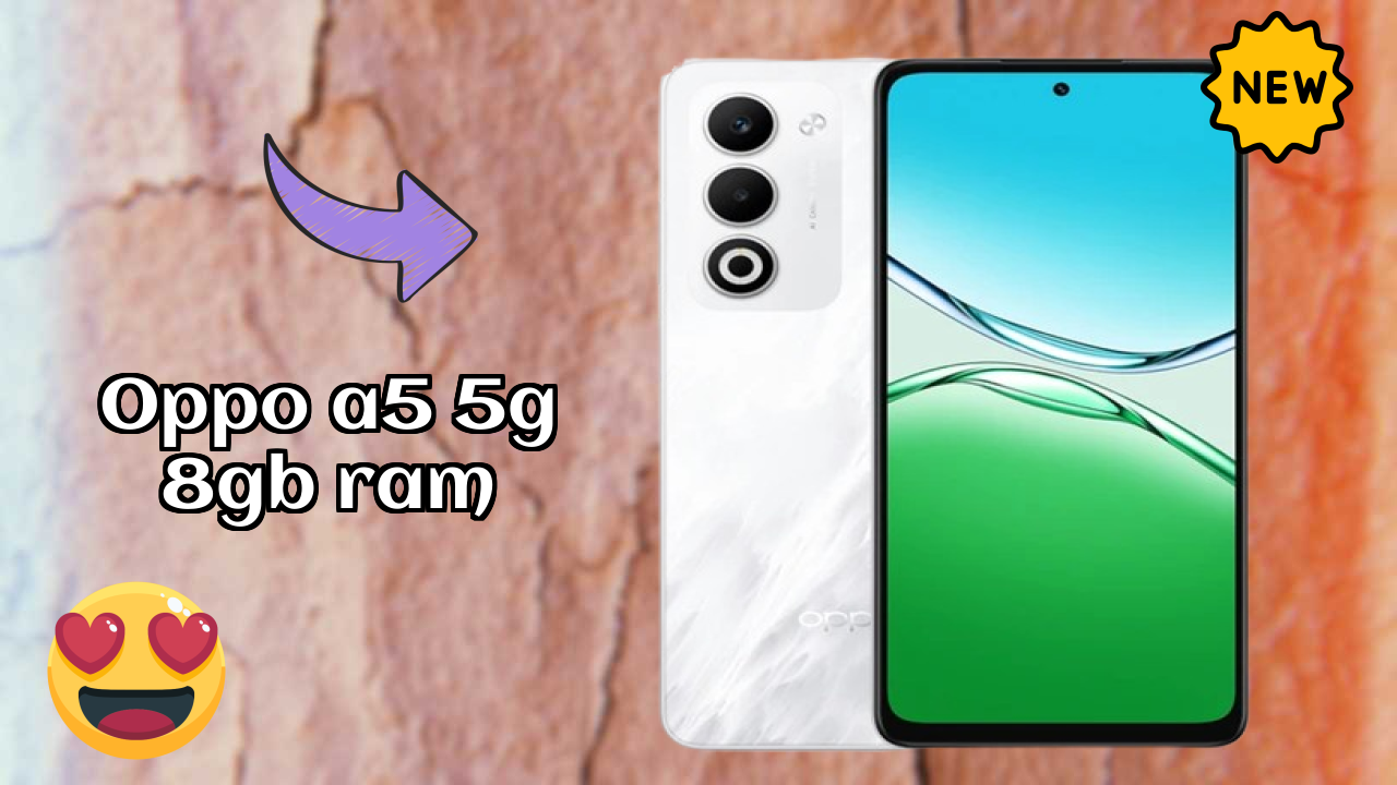 OPPO A5 5G 8GB RAM क़ीमत गिरावट: सिर्फ ₹16,998 में उपलब्ध
