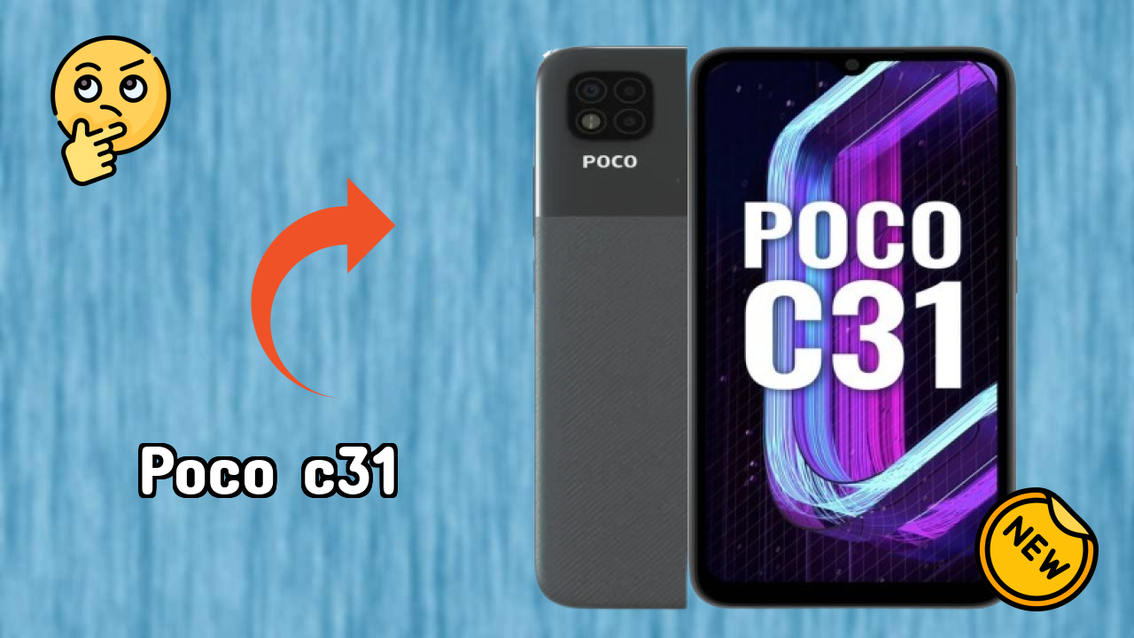 ₹10,999 पर POCO C31 - पूरा स्पेसिफिकेशन