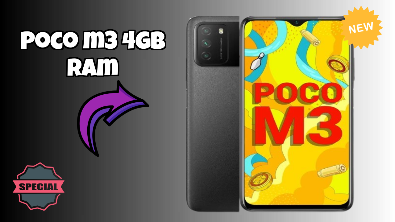₹10,999 पर POCO M3 4GB RAM - पूरा स्पेसिफिकेशन