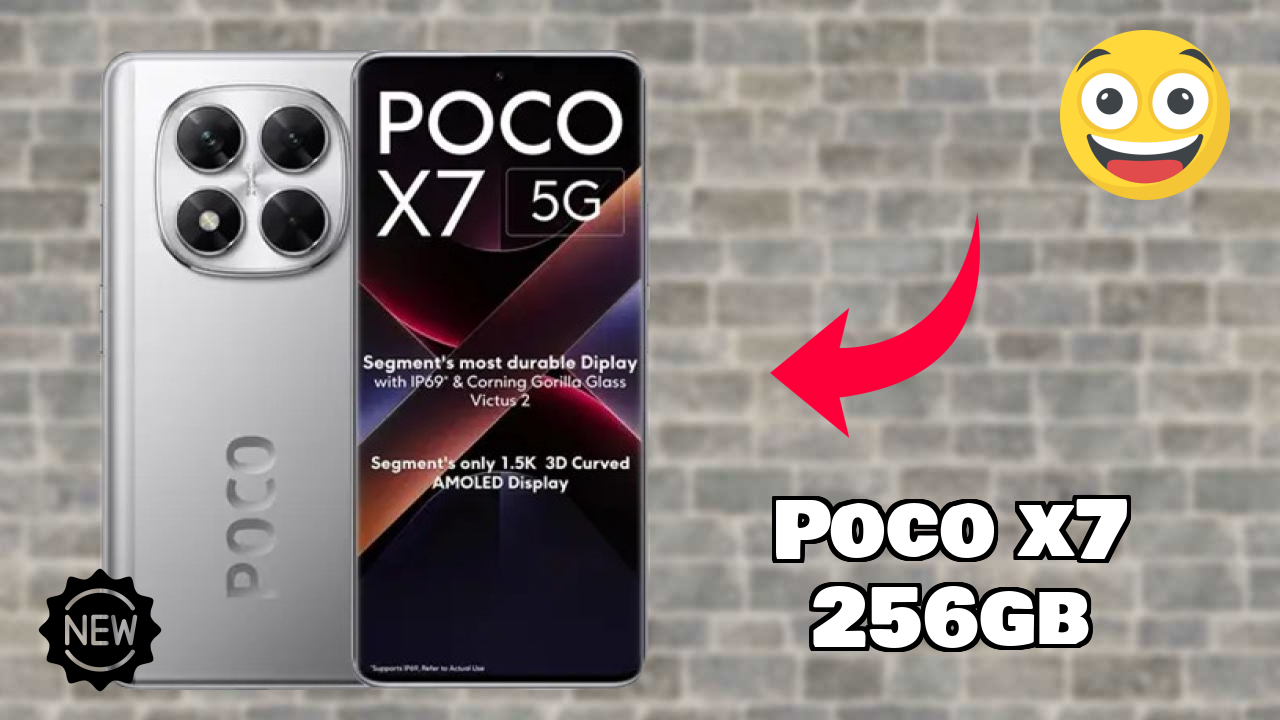 POCO X7 256GB गेमिंग बेंचमार्क 8 GB RAM शो के साथ