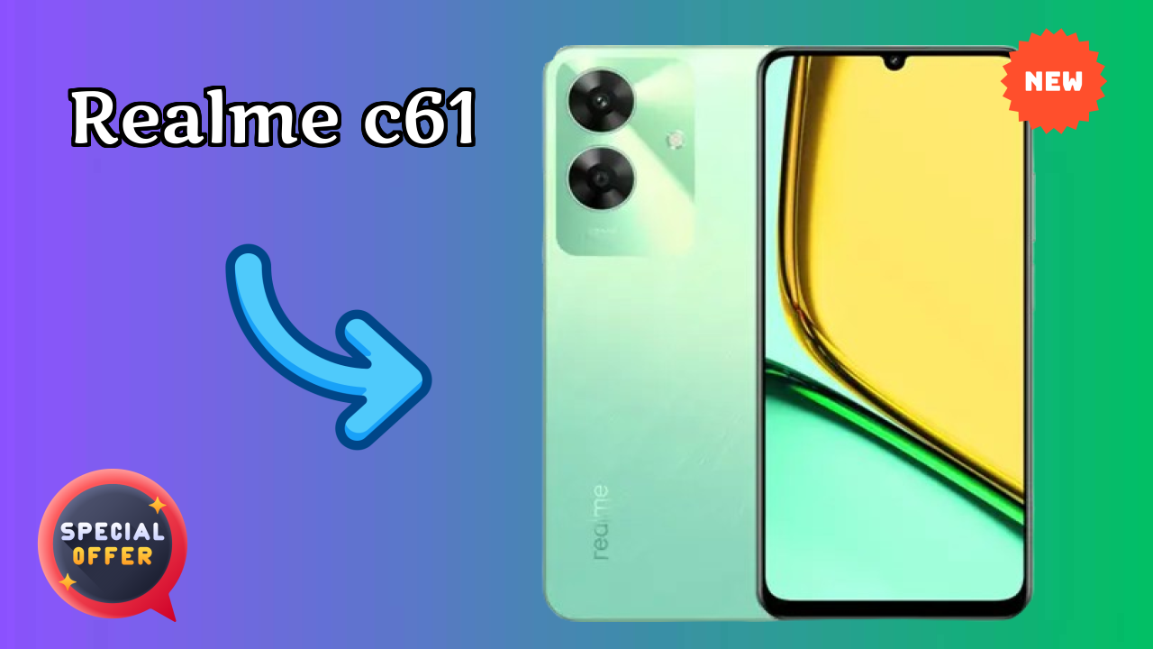 Realme C61 भारत में कीमत: ₹6,499 - क्या पैसे के लायक है?