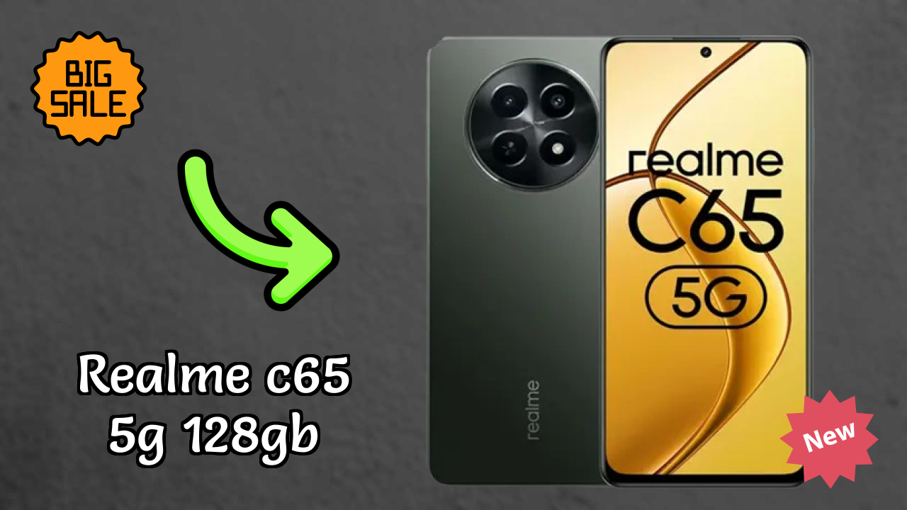 Realme C65 5G 128GB RAM उपयोग: क्या 4 GB RAM वर्क लोड को हैंडल करती है
