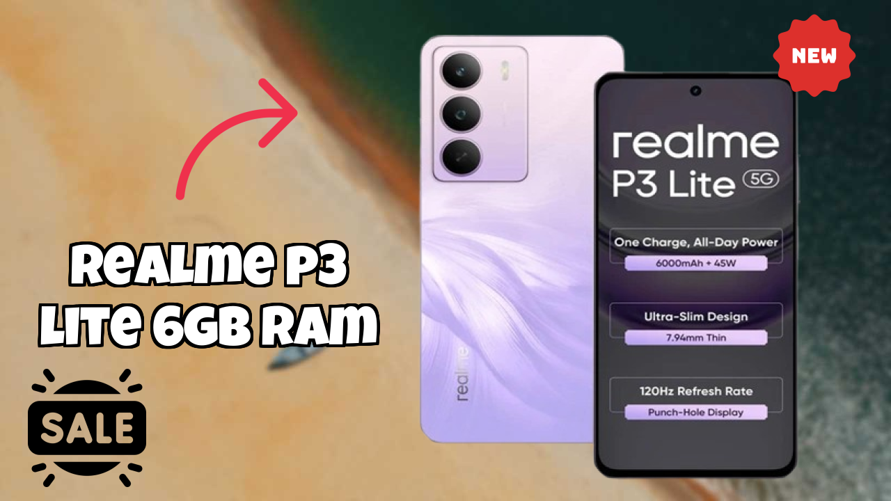 Realme P3 Lite 6GB RAM टेस्ट: क्या 6 GB RAM ऐप्स को अच्छी तरह से हैंडल कर