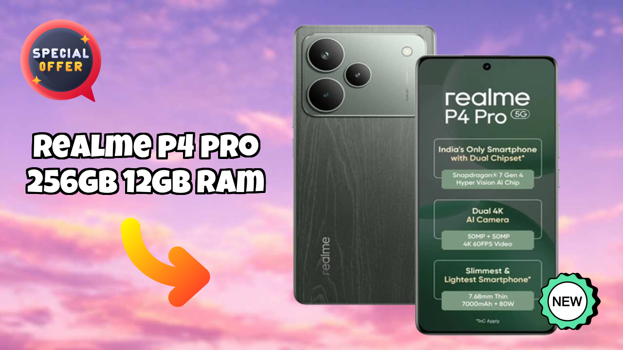 Realme P4 Pro 256GB 12GB RAM डिस्प्ले साइज़: 6.8 Inches (17.27 Cm) स्क्रीन टेस्ट