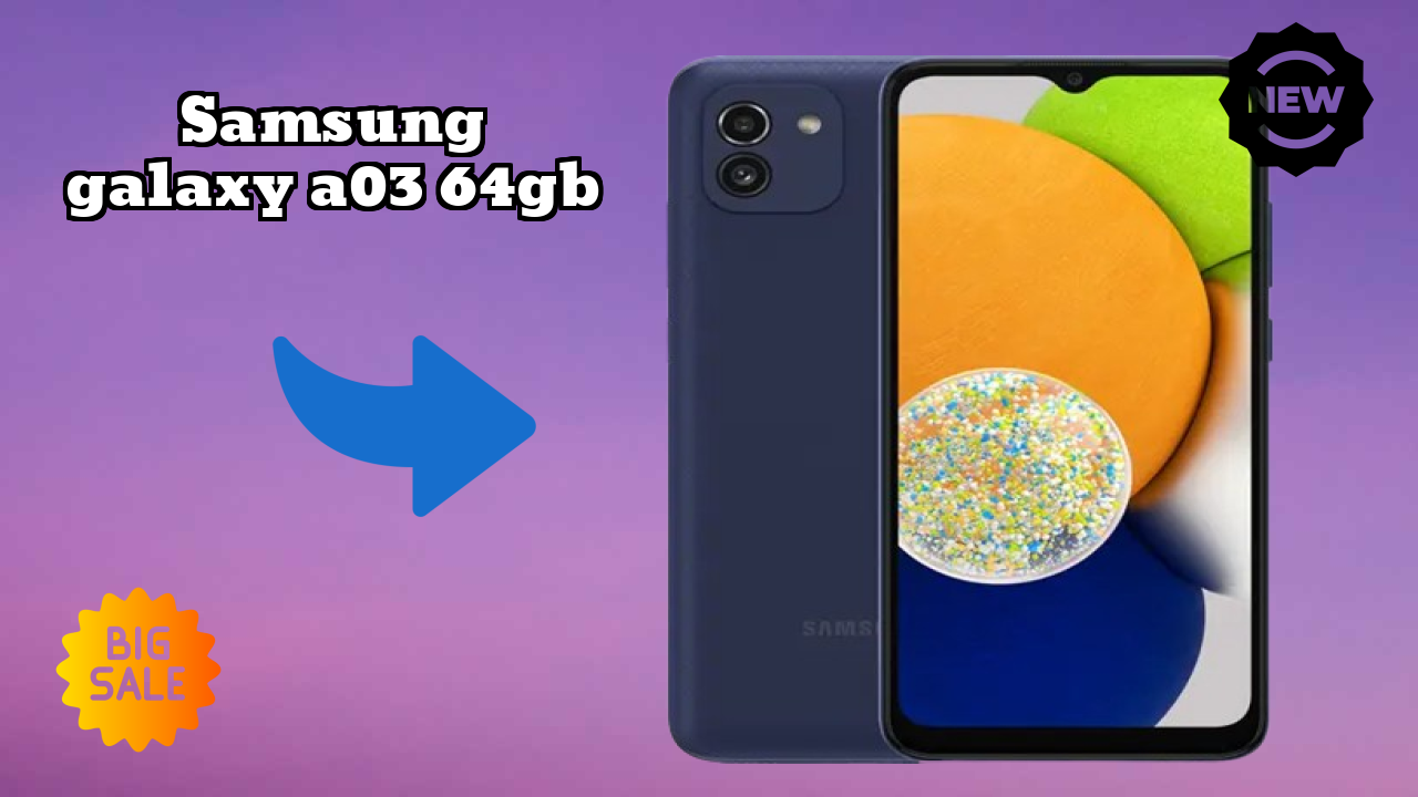 Samsung Galaxy A03 64GB क़ीमत गिरावट: अब सिर्फ ₹7,999