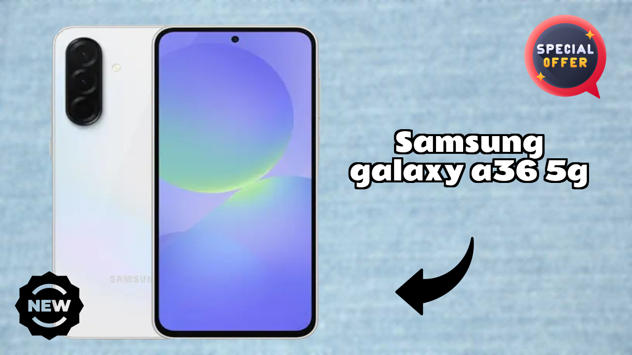 Samsung Galaxy A36 5G डिस्प्ले साइज़: 6.7 Inches (17.02 Cm) स्क्रीन क्वॉलिटी