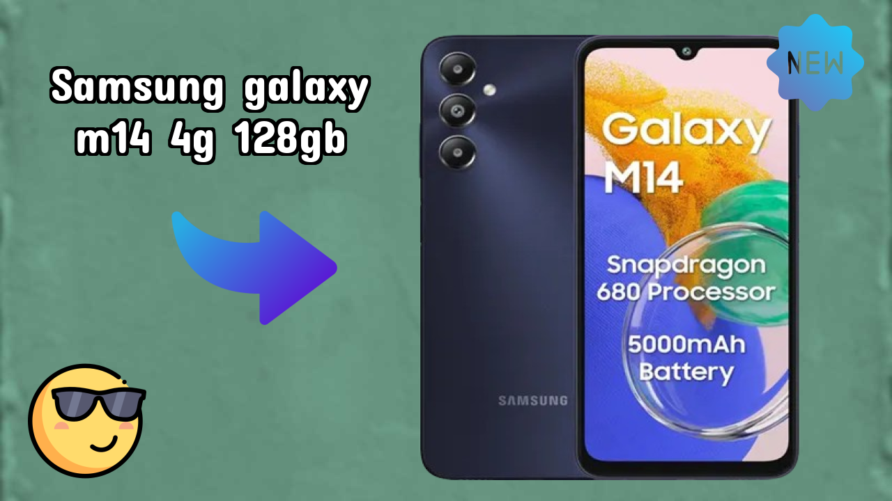 Samsung Galaxy M14 4G 128GB डिस्प्ले तकनीक: 6.7 Inches (17.02 Cm) स्क्रीन