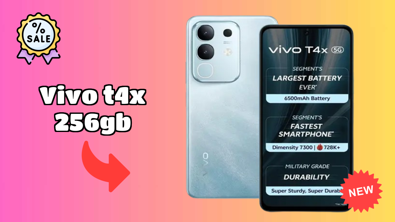 Vivo T4X 256GB 2026 शो टेस्ट – रियल जीवन परिणाम