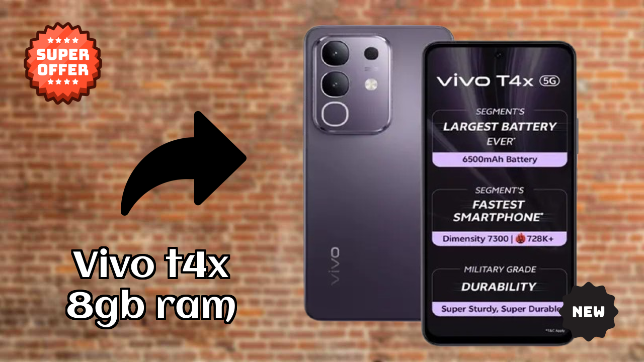 Vivo T4X 8GB RAM प्रोसेसर टेस्ट: MediaTek Dimensity 7300 बेंचमार्क