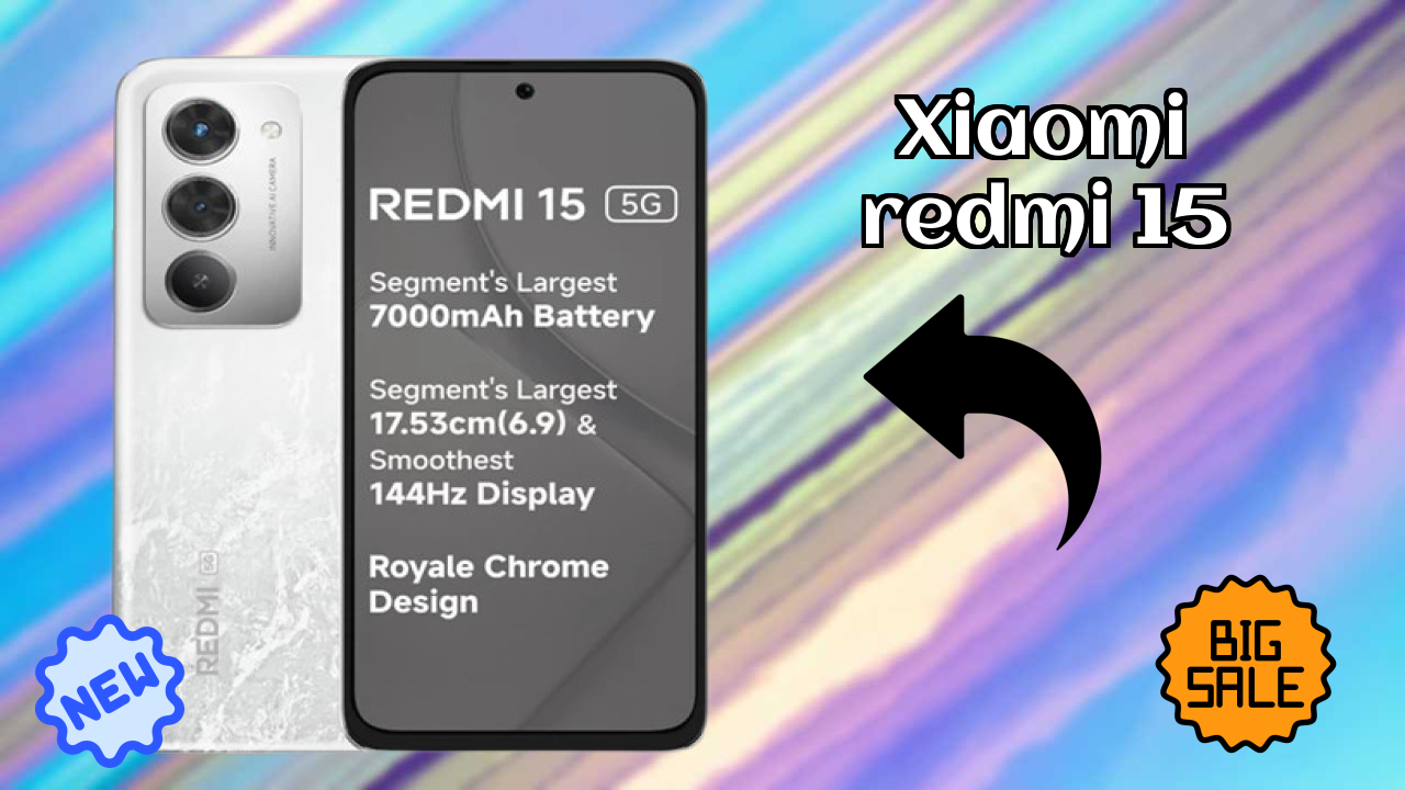 Xiaomi Redmi 15 डिस्प्ले  डिस्कसन: IPS LCD क्वॉलिटी